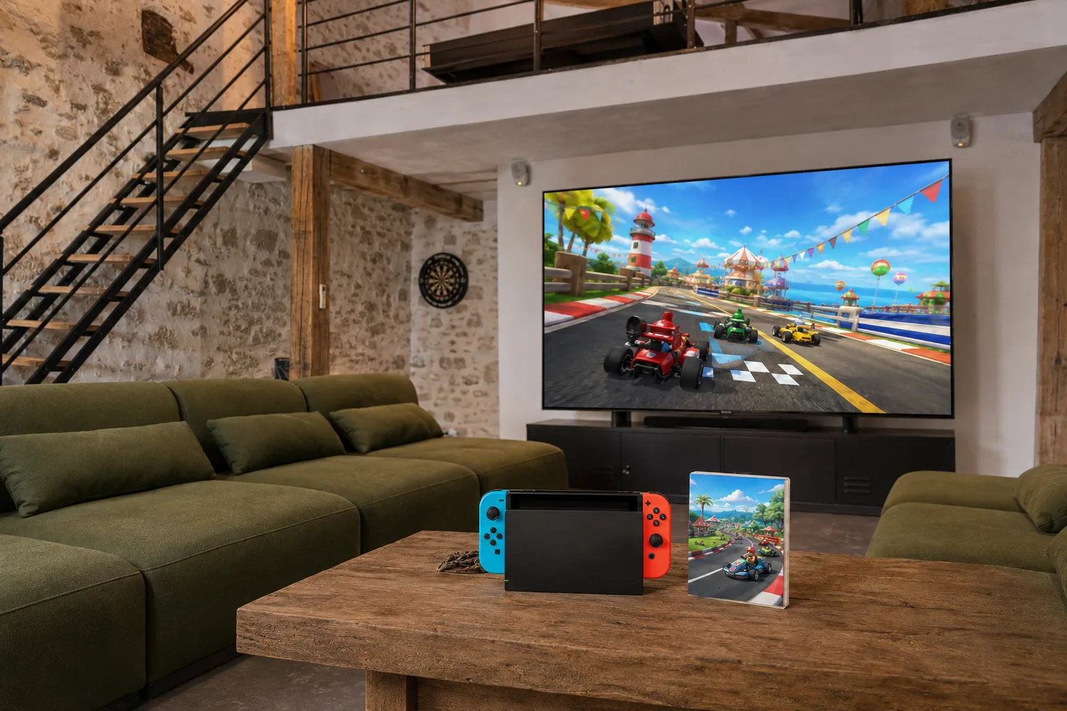Switch Nintendo & Écran Géant Switch Nintendo & Écran Géant